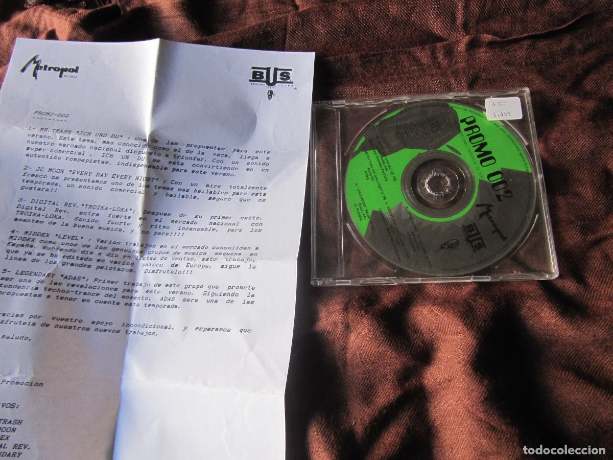 CDs de m&uacute;sica: PROMO METROPOL CD CADENA 100 5 TEMAS - Foto 1