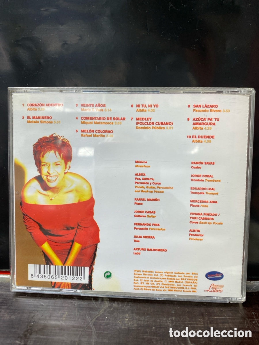 CDs de m&uacute;sica: CD ALBITA. SON. Latino - Foto 2