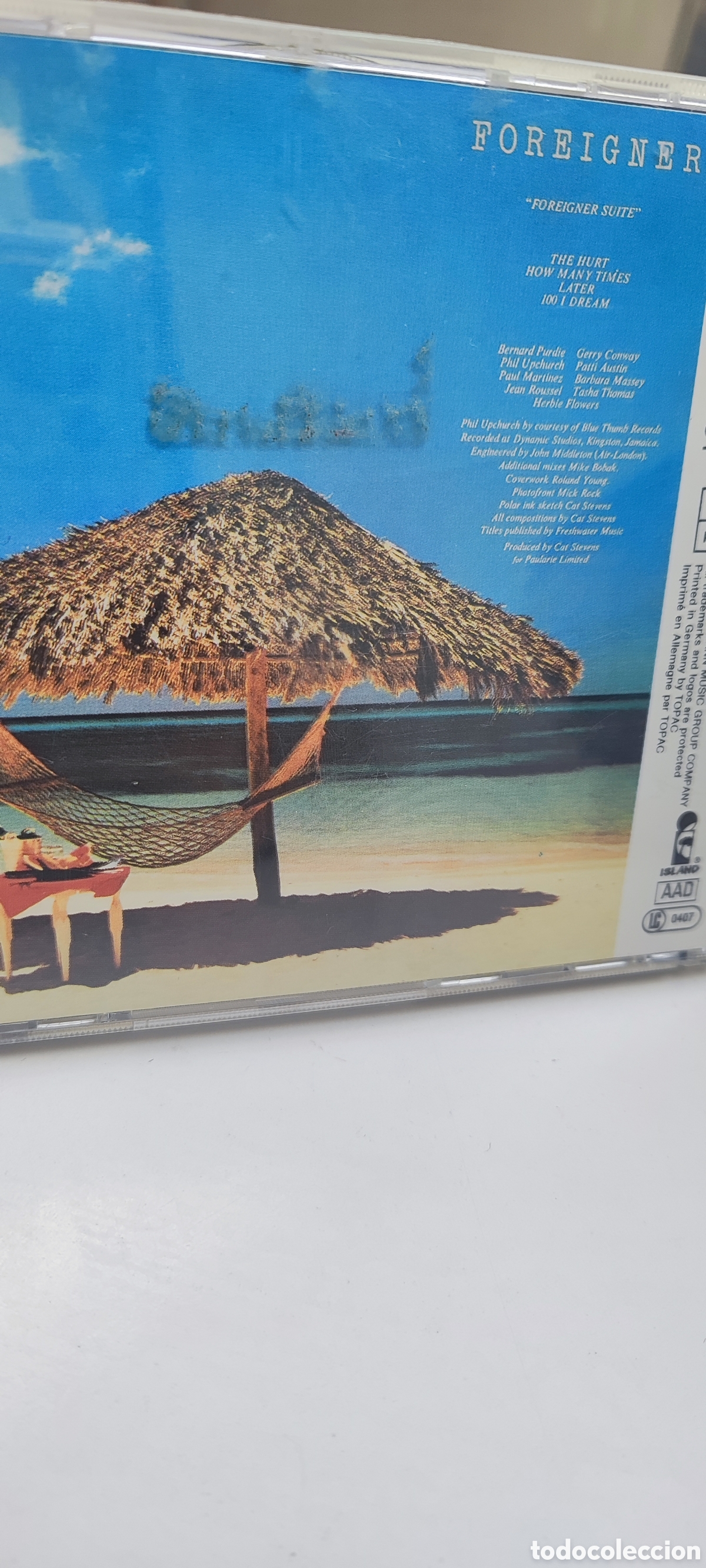 CDs de m&uacute;sica: CD Cat Stevens foreigner - Foto 2