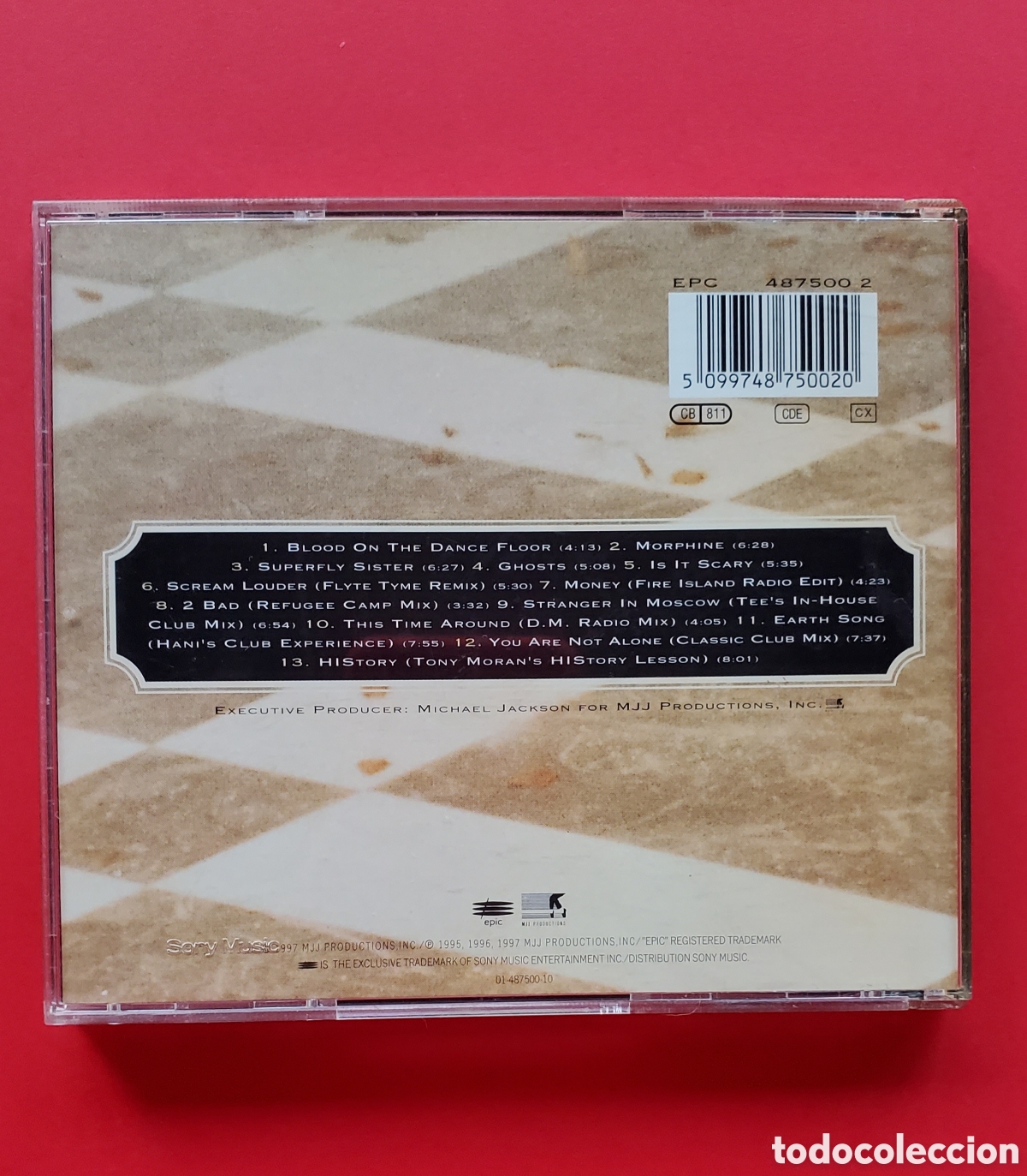 CDs de m&uacute;sica: CD MICHAEL JACKSON Blood in the dance floor - Foto 3