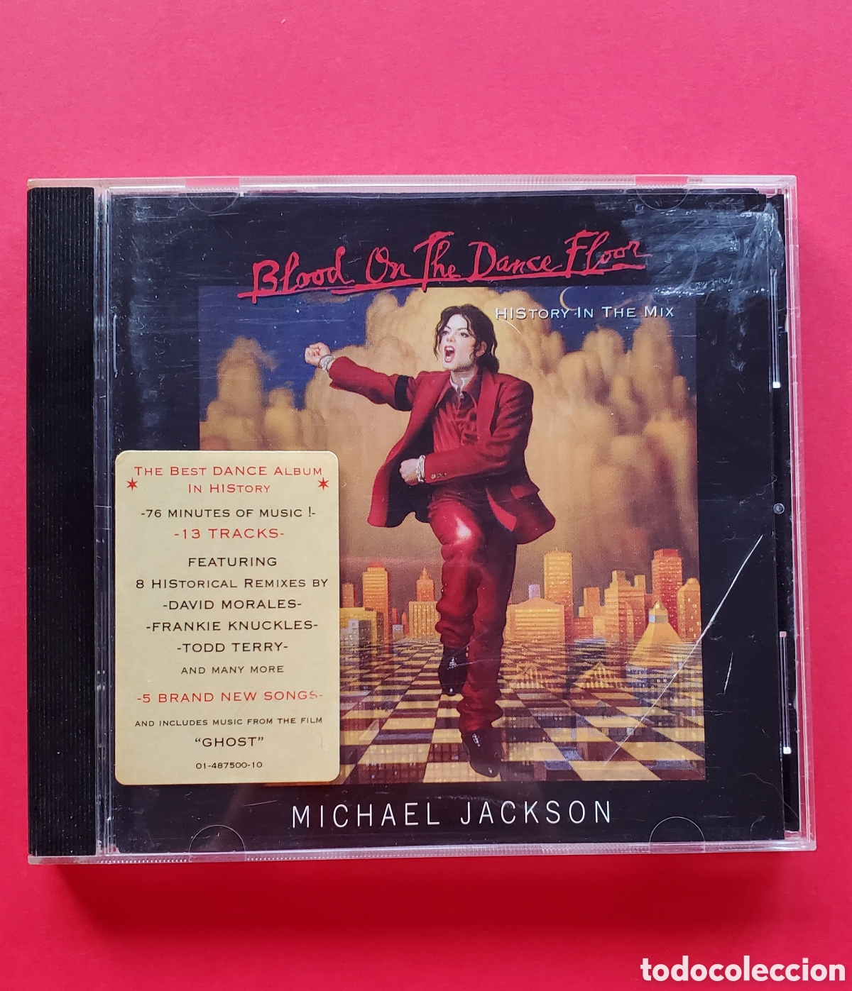CDs de m&uacute;sica: CD MICHAEL JACKSON Blood in the dance floor - Foto 1
