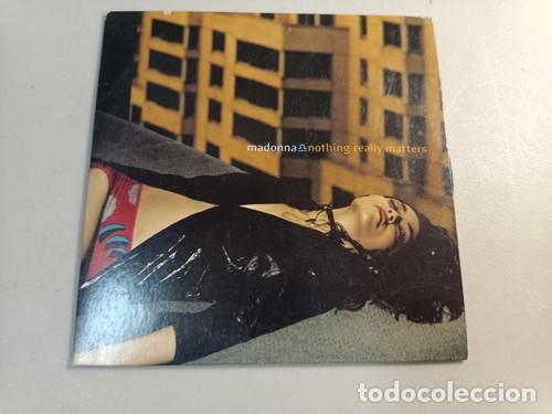 CDs de m&uacute;sica: CD MADONNA - NOTHING REALLY MATTERS (CART&Oacute;N) (CD SINGLE) - Foto 1