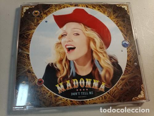 CDs de m&uacute;sica: CD MADONNA - DONT TELL ME (CD SINGLE) - Foto 1