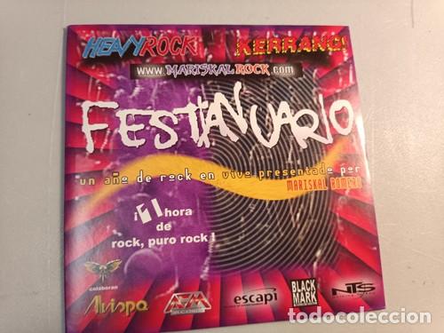 CDs de m&uacute;sica: CD FESTAUNARIO / HEAVYROCK KERRANG! - Foto 1