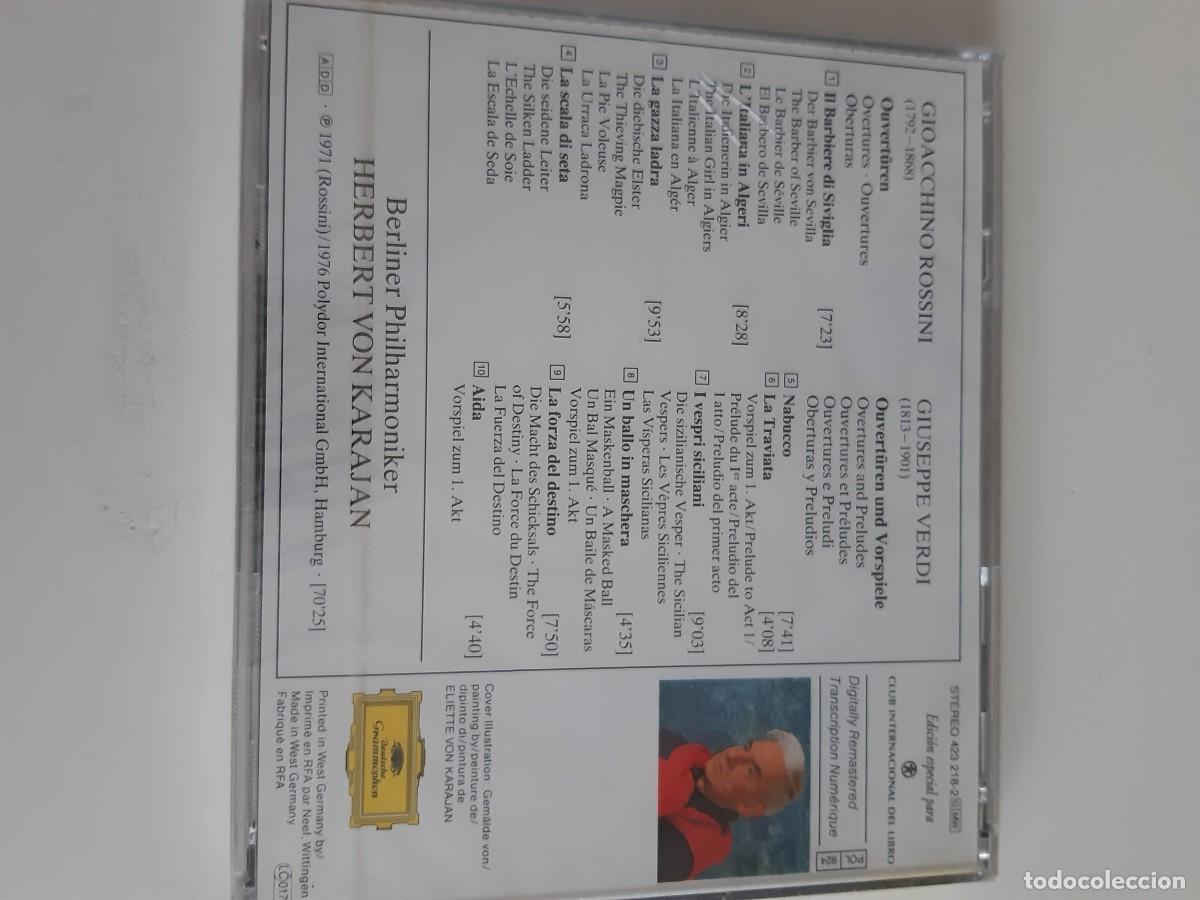 CDs de m&uacute;sica: Karajan edition Rossini Verdi - Foto 3