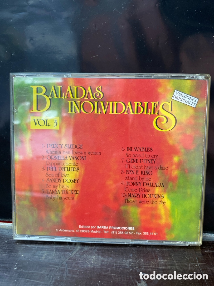 CDs de m&uacute;sica: 3xCD BALADAS INOLVIDABLES. - Foto 8