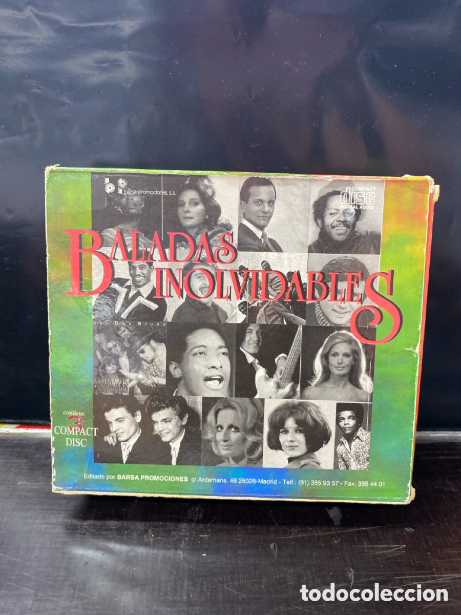 CDs de m&uacute;sica: 3xCD BALADAS INOLVIDABLES. - Foto 1