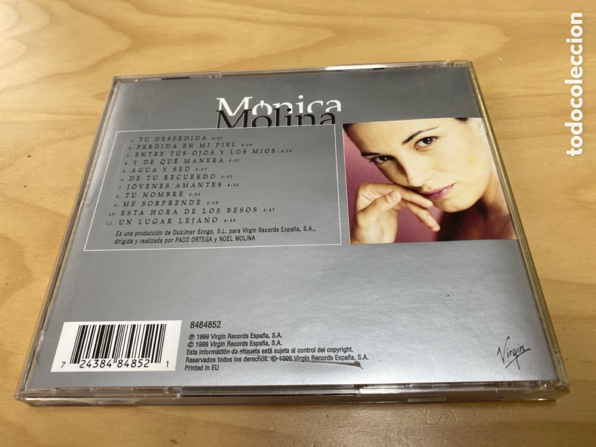 CDs de m&uacute;sica: Monica Molina - Tu Despedida - Foto 2