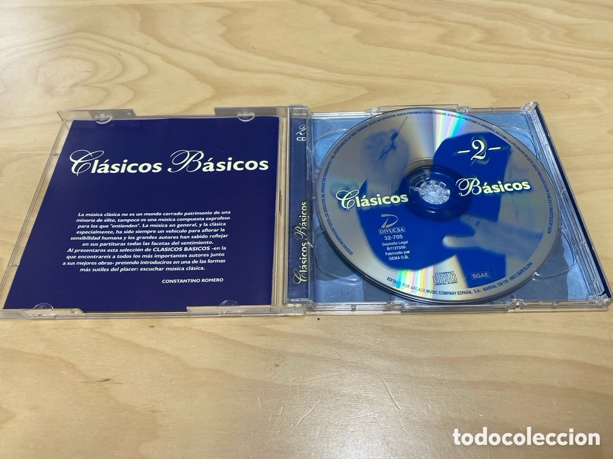 CDs de m&uacute;sica: Cl&aacute;sicos B&aacute;sicos (Alta Tension) - Foto 4
