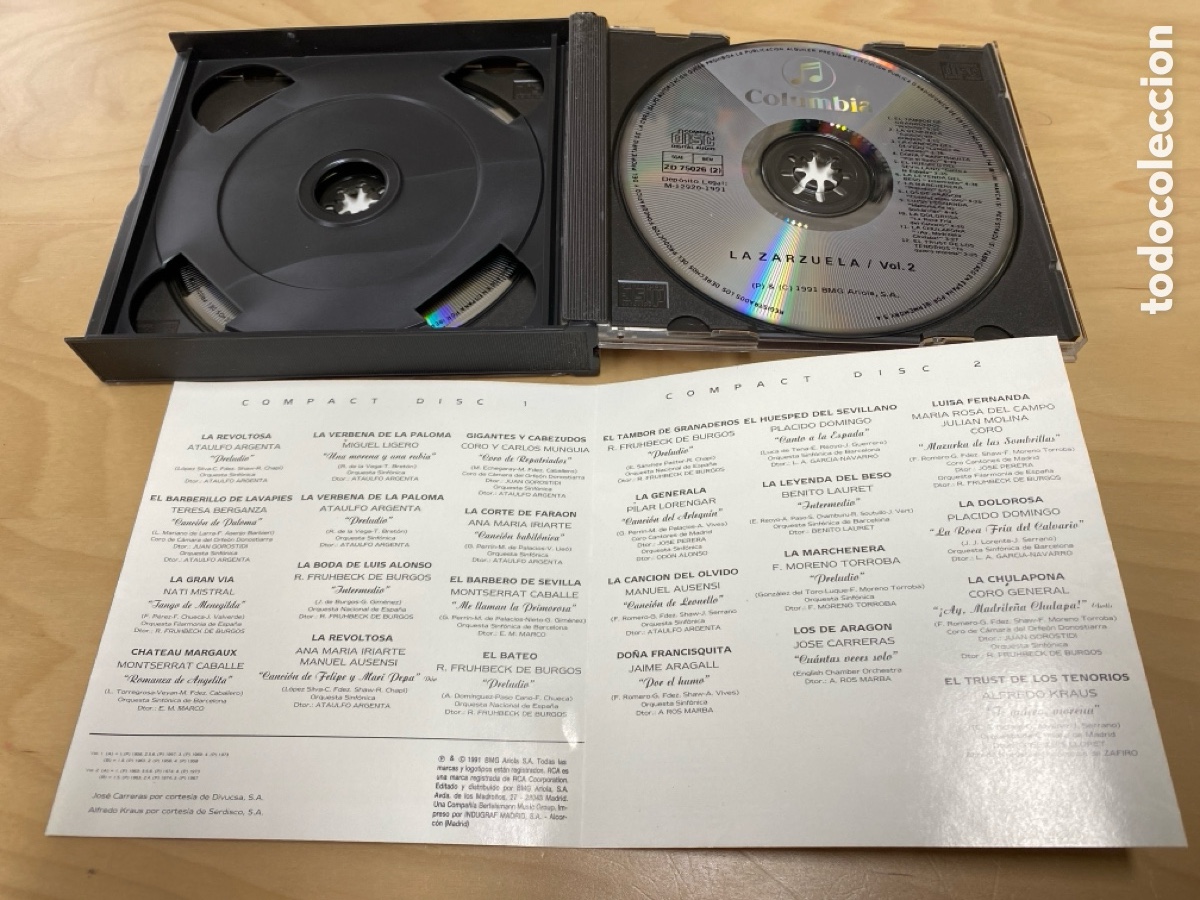 CDs de m&uacute;sica: Los 24 Grandes &Eacute;xitos De La Zarzuela - Foto 4