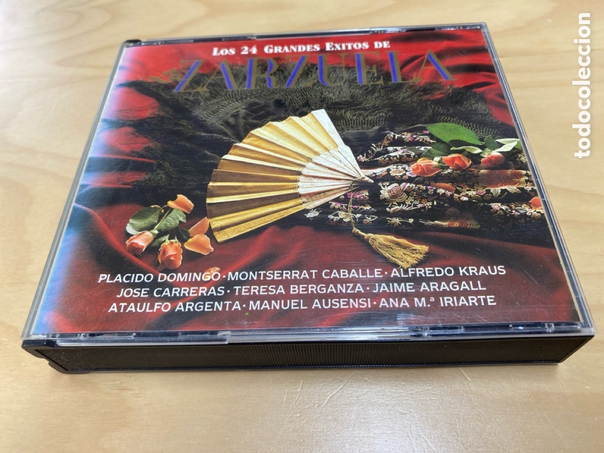 CDs de m&uacute;sica: Los 24 Grandes &Eacute;xitos De La Zarzuela - Foto 1