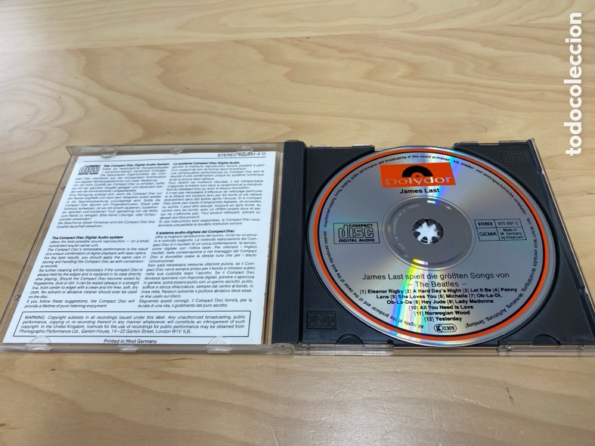 CDs de m&uacute;sica: James Last - The Beatles - Foto 3