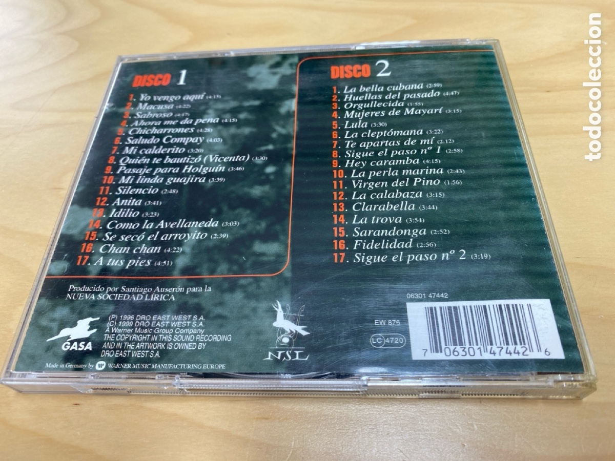 CDs de m&uacute;sica: Compay Segundo - Antolog&iacute;a - Foto 2