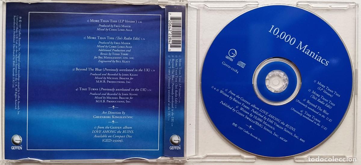 CDs de m&uacute;sica: 10,000 Maniacs - More than this (CD single) - Foto 2