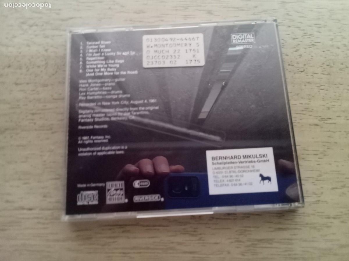 CDs de m&uacute;sica: Wes Montgomery. So much guitar! CD - Foto 2