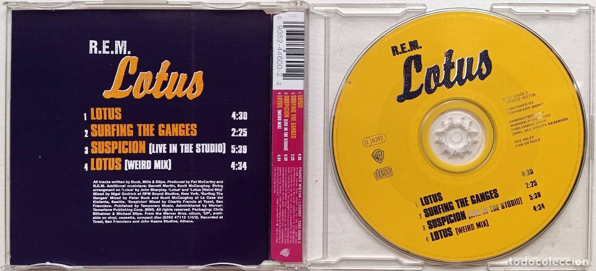 CDs de m&uacute;sica: R.E.M. - Lotus (CD single, Edici&oacute;n francesa, 4 temas) - Foto 2