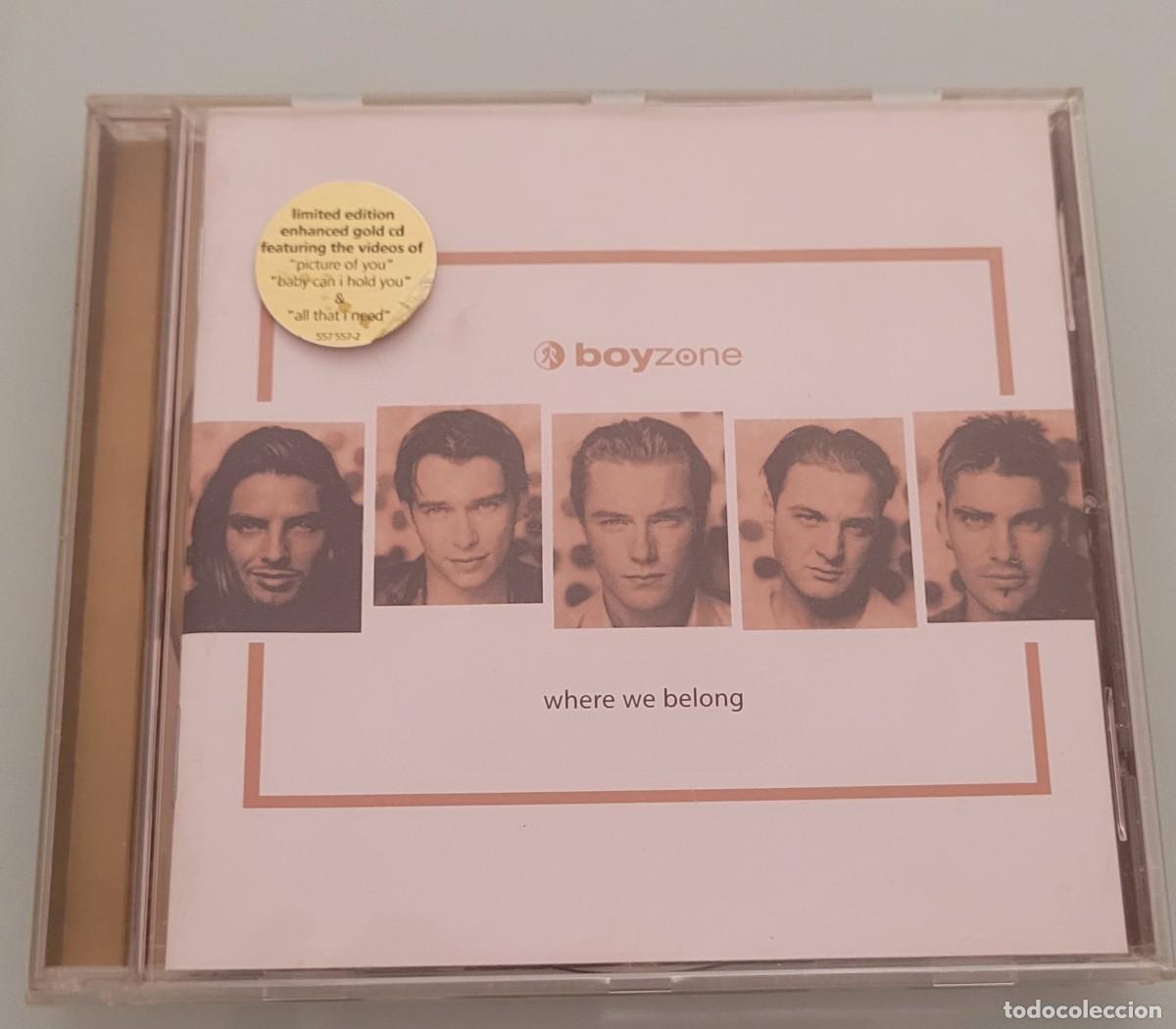 CDs de m&uacute;sica: Boyzone CD 1998 were we belong impecable - Foto 1