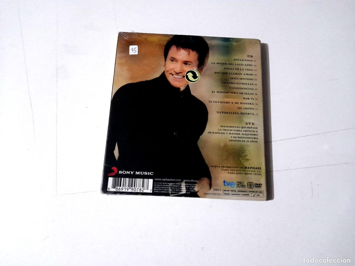 CDs de m&uacute;sica: RAPHAEL &rdquo;EL REENCUENTRO&rdquo; CD 12 TRACKS PRECINTADO SEALED +DVD DIGIPACK - Foto 2