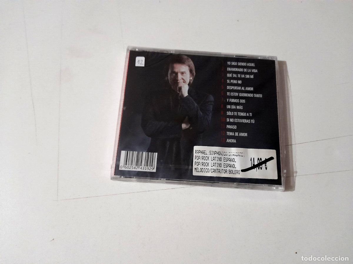 CDs de m&uacute;sica: RAPHAEL &rdquo;SINPHONICO&rdquo; CD 13 TRACKS PRECINTADO SEALED - Foto 2