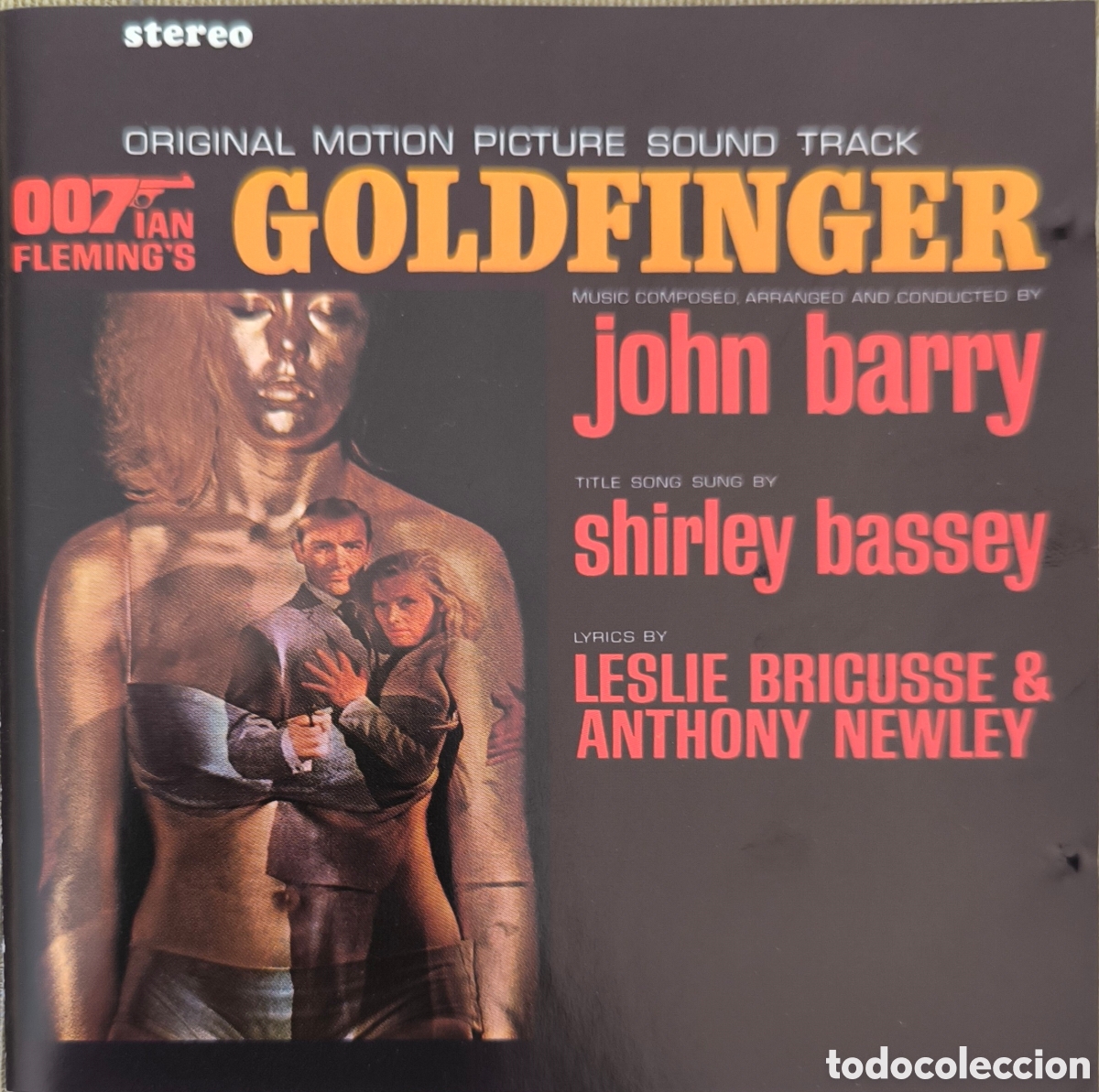 CDs de m&uacute;sica: Cd. GOLDFINGER. JOHN BARRY - Foto 1