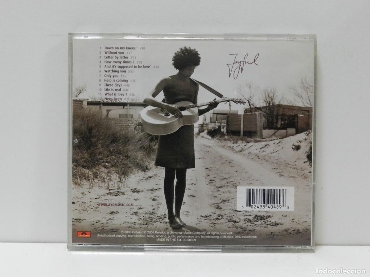 CDs de m&uacute;sica: DISCO CD. Ayo &ndash; Joyful. COMPACT DISC. - Foto 2