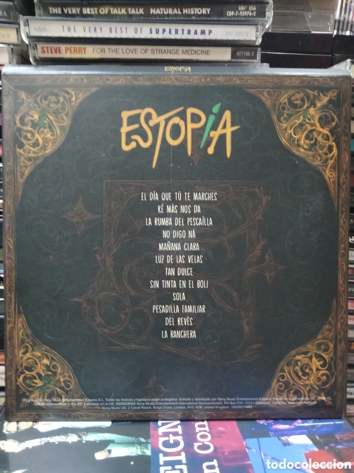 CDs de m&uacute;sica: Estopia estopa cd estopa - Foto 2