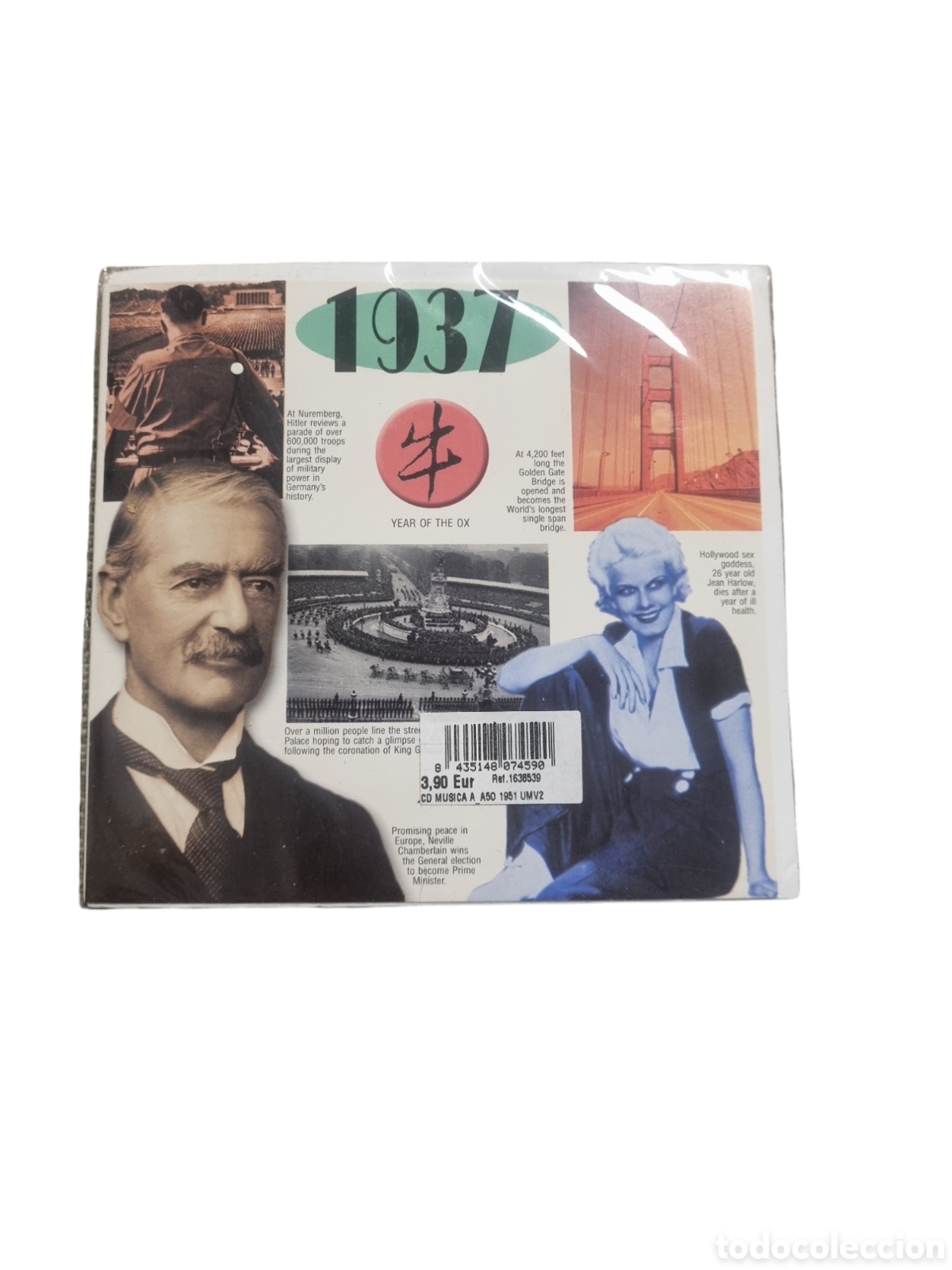 Music CDs: SCD149 1937 20 original recordings CD DE MUSICA