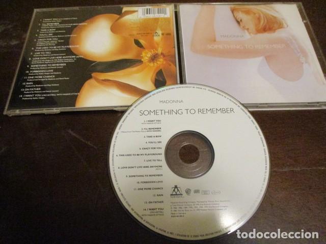 CDs de m&uacute;sica: MADONNA - CD - SOMETHING TO REMEMBER - Foto 1
