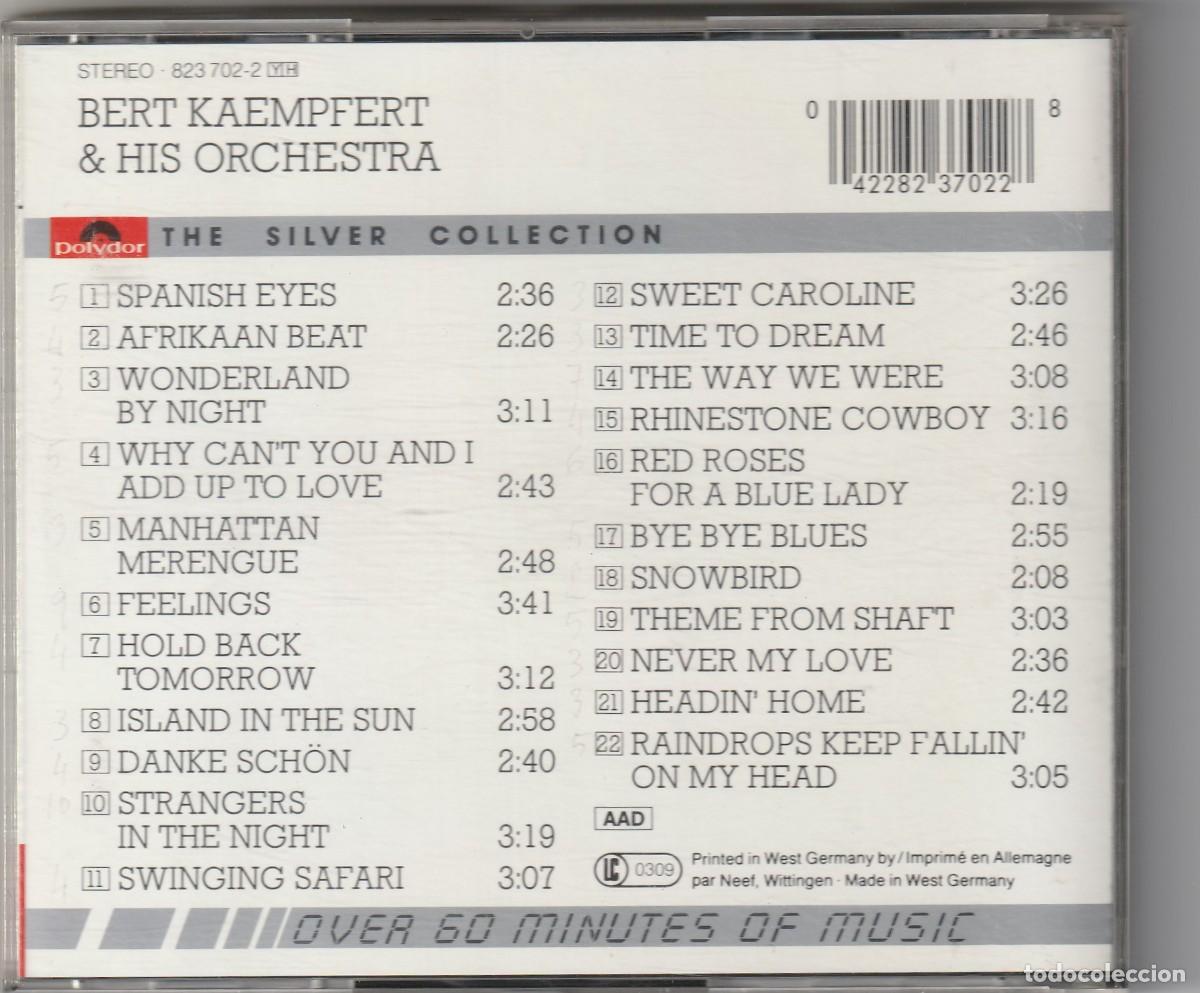 CDs de m&uacute;sica: BERT KAEMPFERT & HIS ORCHESTRA - THE SILVER COLLECTION (CD POLYDOR) - Foto 2