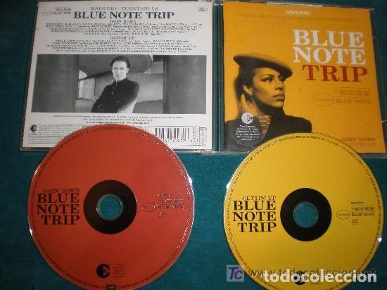 CDs de m&uacute;sica: DOBLE CD - BLUE NOTE TRIP / GOIN DOWN GETTIN UP - SIN USAR - Foto 1