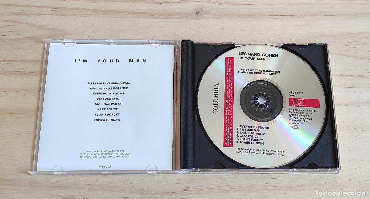 CDs de m&uacute;sica: Leonard Cohen - Im Your Man (1988) CD - Foto 2