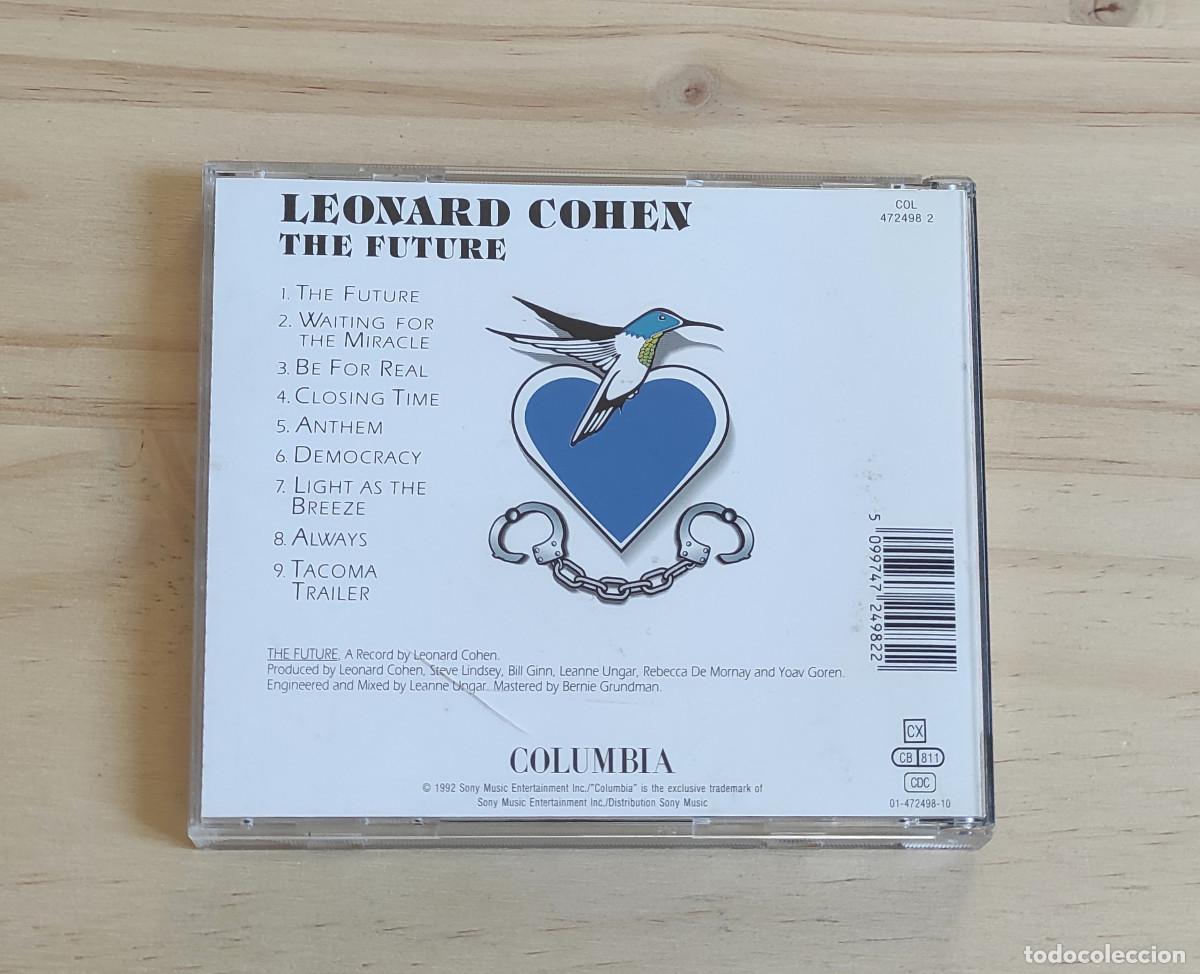CDs de m&uacute;sica: Leonard Cohen - The Future (1992) CD - Foto 3