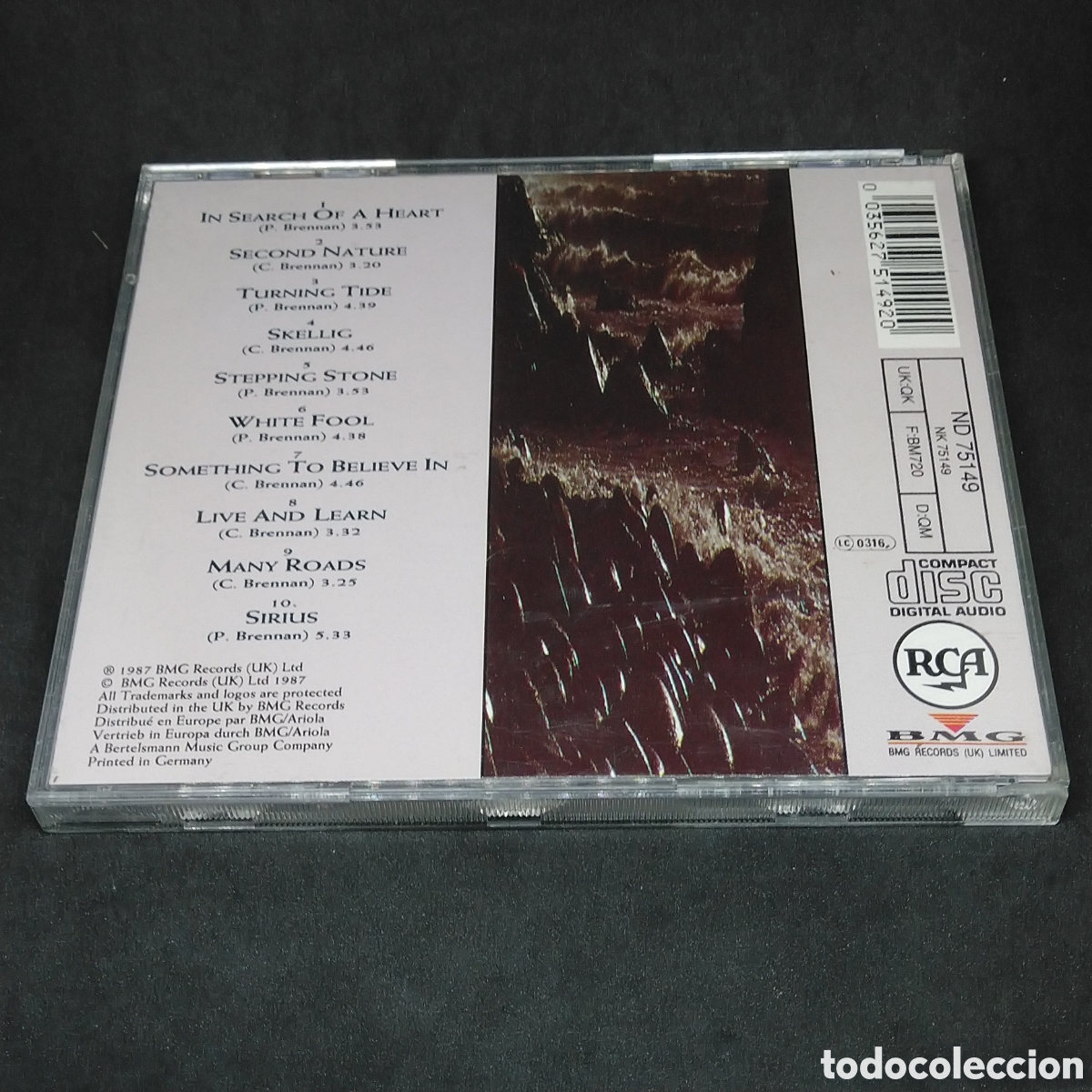 CDs de m&uacute;sica: CLANNAD - SIRIUS - 1987 - CD - DISCO VERIFICADO - Foto 2