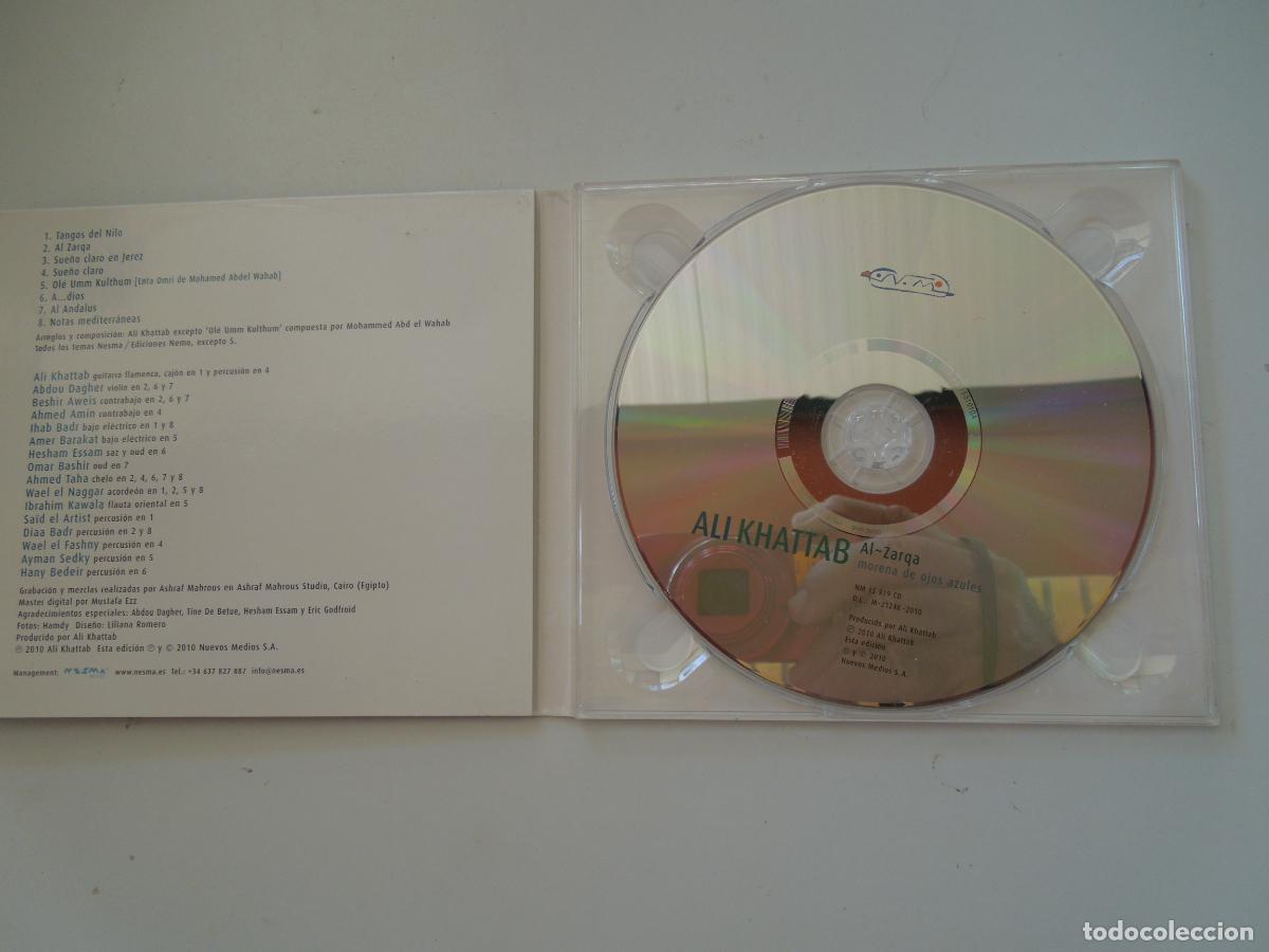 CDs de m&uacute;sica: ALI KHATTAB - AL-ZARQA -CD DIGIPACK 2010 - Foto 2