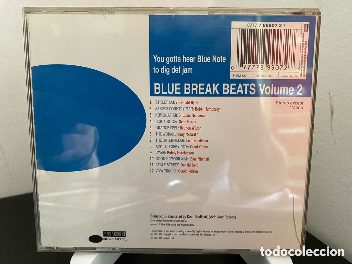 CDs de m&uacute;sica: Various - Blue Break Beats Volume Two (CD, Comp) - Foto 2