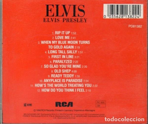 CDs de m&uacute;sica: Elvis Presley &ndash; Elvis - Foto 2