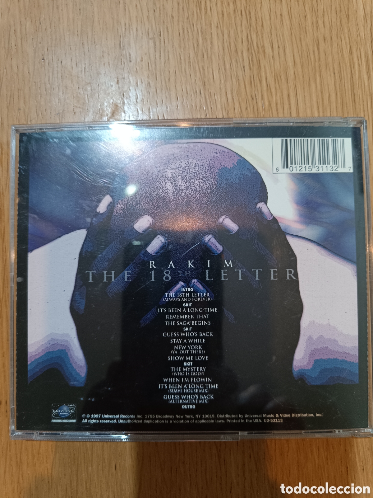 CDs de m&uacute;sica: Rakim CD The 18Th Letter - Foto 2