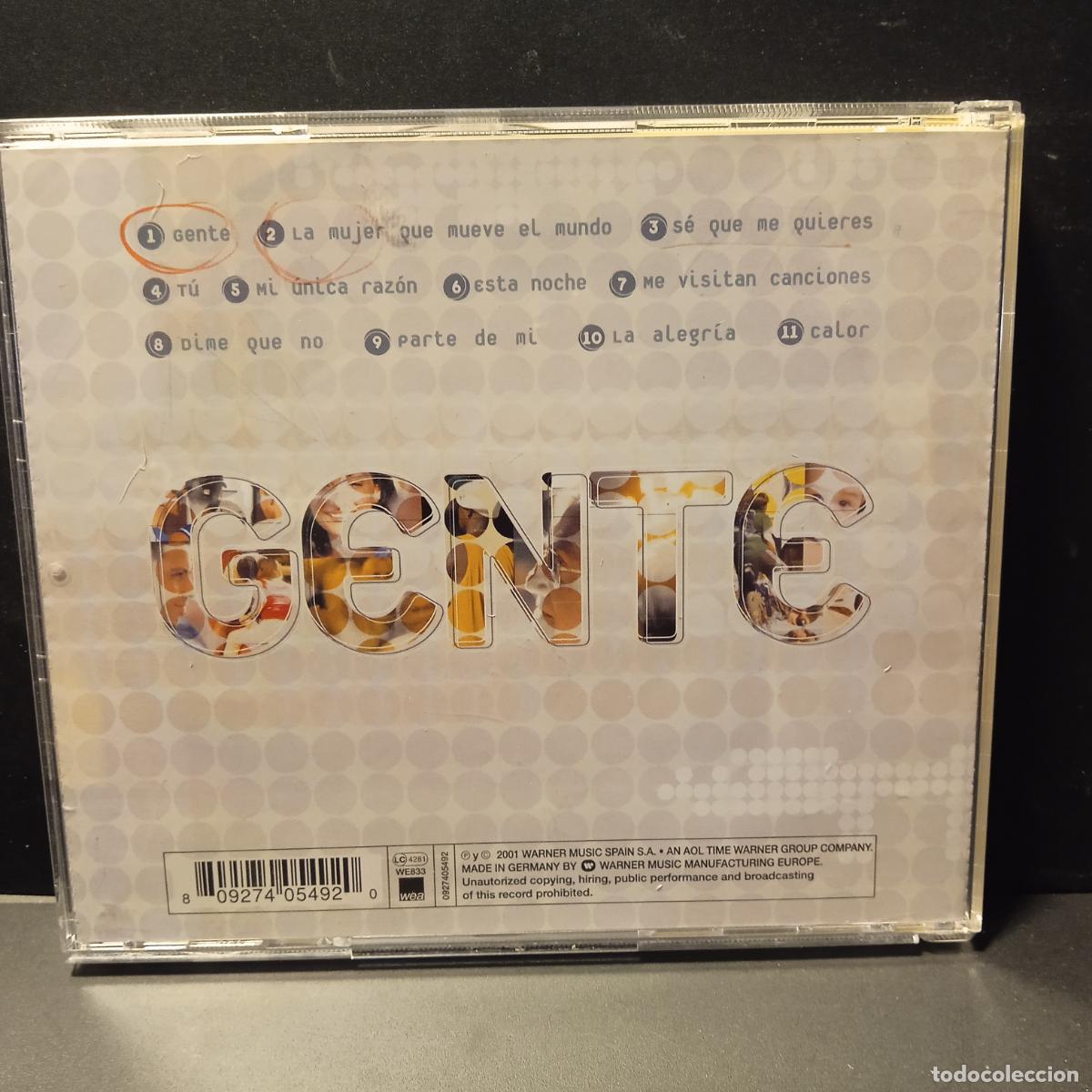 CDs de m&uacute;sica: PRESUNTOS IMPLICADOS (GENTE) CD 2001 pepeto - Foto 2