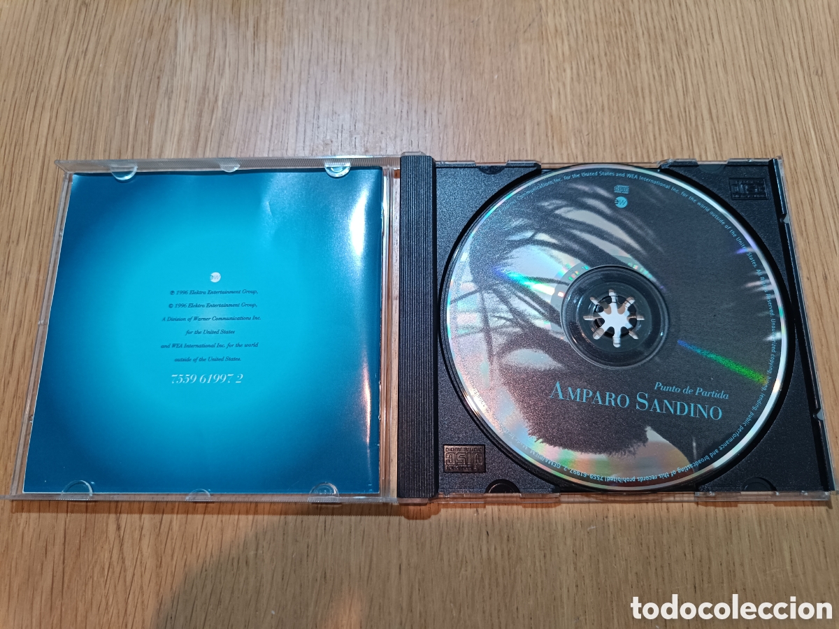 CDs de m&uacute;sica: Amparo Sandino CD Punto De Partida - Foto 3