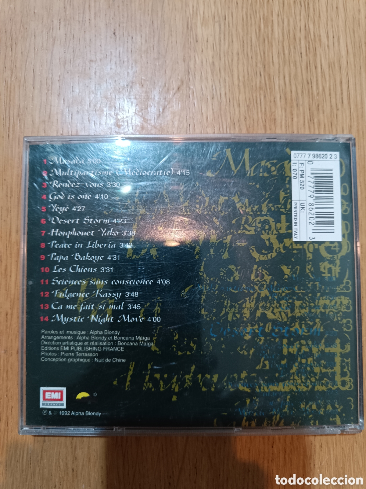 CDs de m&uacute;sica: Masada CD Alpha Blondy - Foto 2