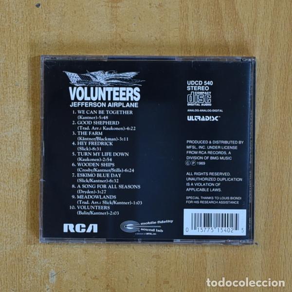 CDs de m&uacute;sica: VOLUNTEERS - VOLUNTEERS - CD - Foto 2