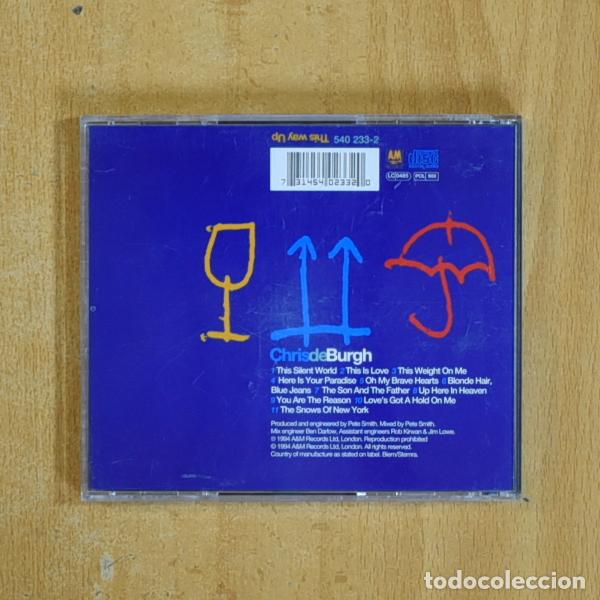 CDs de m&uacute;sica: CHRIS DE BURGH - THIS WAY UP - CD - Foto 2