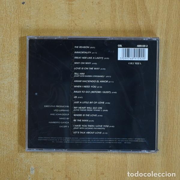 CDs de m&uacute;sica: CELINE DION - LETS TALK ABOUT LOVE - CD - Foto 2