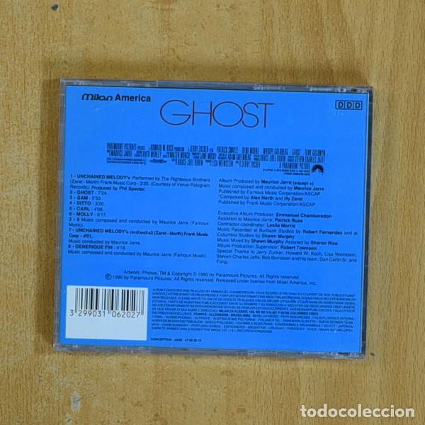 CDs de m&uacute;sica: MAURICE JARRE - GHOST - CD - Foto 2