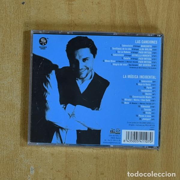 CDs de m&uacute;sica: PACO ORTEGA - SOBREVIVIRE - CD - Foto 2