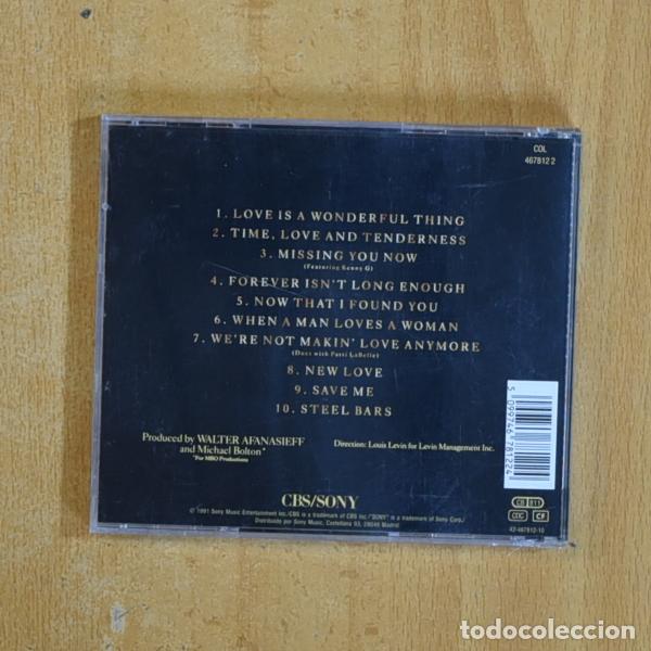 CDs de m&uacute;sica: MICHAEL BOLTON - TIME LOVE & TENDERNESS - CD - Foto 2