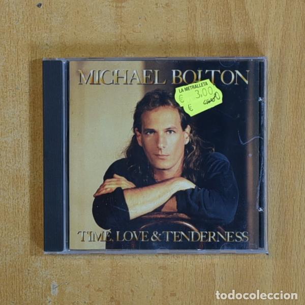 CDs de m&uacute;sica: MICHAEL BOLTON - TIME LOVE & TENDERNESS - CD - Foto 1