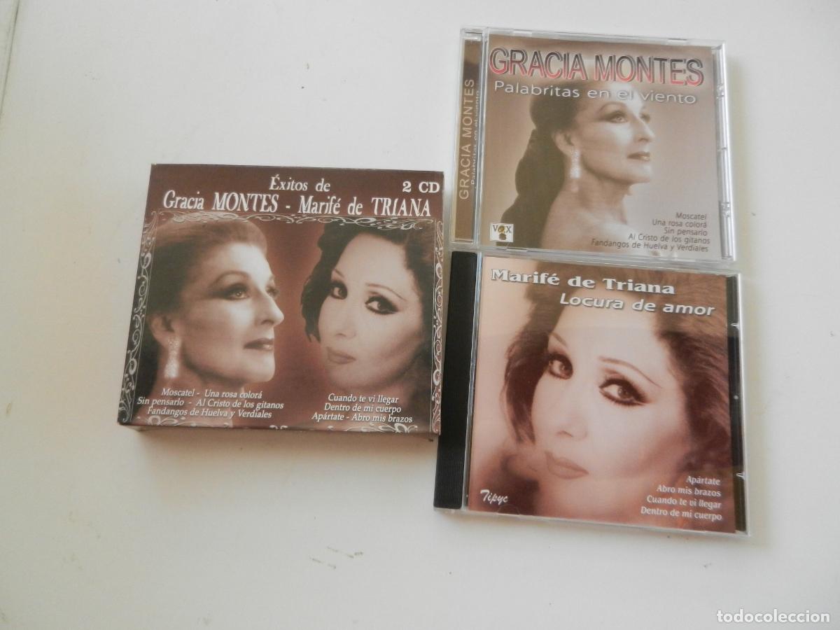 CDs de m&uacute;sica: EXITOS DE GRACIA MONTES - MARIFE DE TRIANA -2 CD,S - Foto 1