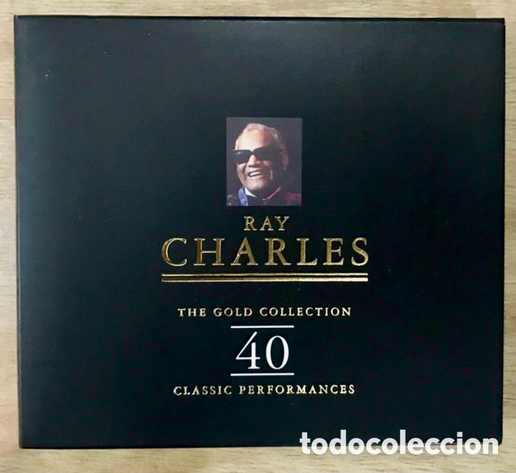 CDs de m&uacute;sica: RAY CHARLES. THE GOLD COLLECTION. 2 CDS. - Foto 1