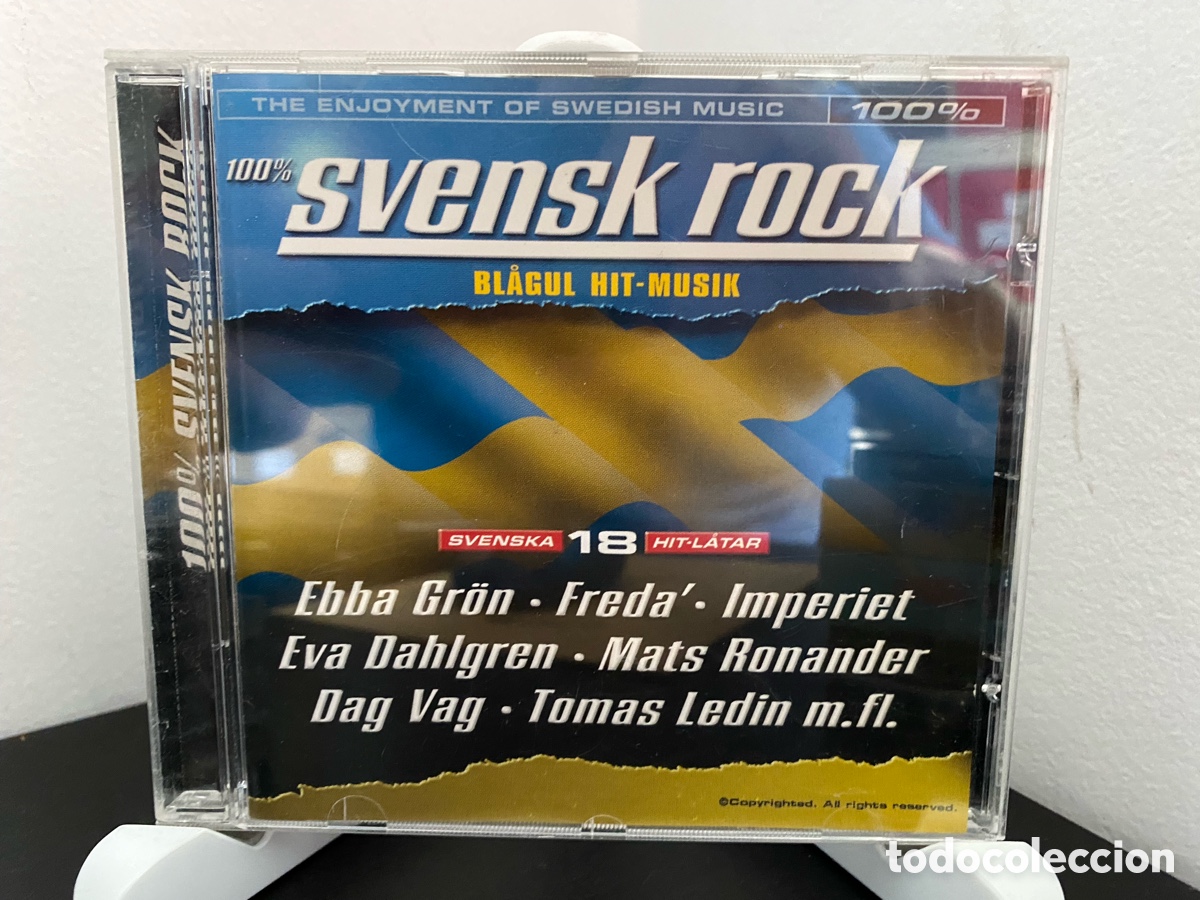 CDs de m&uacute;sica: Various - 100% Svensk Rock (CD, Comp) - Foto 1